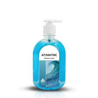 НИКА Средство дезинфицирующее Жидкое мыло «АТЛАНТИС» с антисеп. эффектом Фл.ПЭТ 0,5л с дозатором - Интернет-магазин бытовой техники, вентиляции, гигиенического оборудования Энерготехника, Екатеринбург