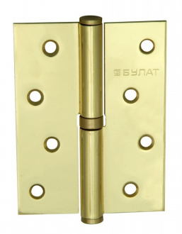 БУЛАТ.Петля съемная БУЛАТ ПН100/1ВВ-СL PB золото левая - Интернет-магазин бытовой техники, вентиляции, гигиенического оборудования Энерготехника, Екатеринбург