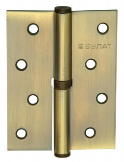 БУЛАТ.Петля съемная БУЛАТ ПН100/1ВВ-СR AB бронза правая - Интернет-магазин бытовой техники, вентиляции, гигиенического оборудования Энерготехника, Екатеринбург