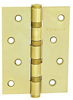 БУЛАТ.Петля универсальная БУЛАТ ПН100/4ВВ-С РВ золото - Интернет-магазин бытовой техники, вентиляции, гигиенического оборудования Энерготехника, Екатеринбург