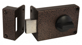 БУЛАТ.Замок накладной БУЛАТ ЗН1Б-1 медь - Интернет-магазин бытовой техники, вентиляции, гигиенического оборудования Энерготехника, Екатеринбург