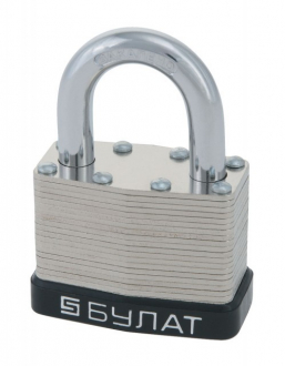 БУЛАТ.Замок навесной БУЛАТ ВС 0165 - Интернет-магазин бытовой техники, вентиляции, гигиенического оборудования Энерготехника, Екатеринбург