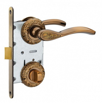 БУЛАТ.Защелка 3Щ 2.Д.-96П.17.12 Мира темный - Интернет-магазин бытовой техники, вентиляции, гигиенического оборудования Энерготехника, Екатеринбург