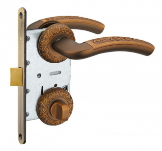 БУЛАТ.Защелка 3Щ 2.Д.-96П.22.13 Леона матовый кофе (бесшумная) - Интернет-магазин бытовой техники, вентиляции, гигиенического оборудования Энерготехника, Екатеринбург