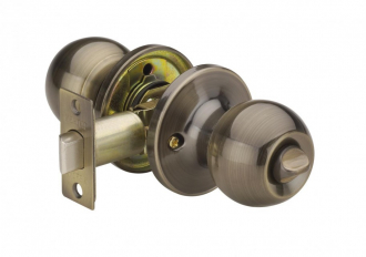 БУЛАТ.Защелка 3Щ 687 BK AB (бронза)(шар) - Интернет-магазин бытовой техники, вентиляции, гигиенического оборудования Энерготехника, Екатеринбург