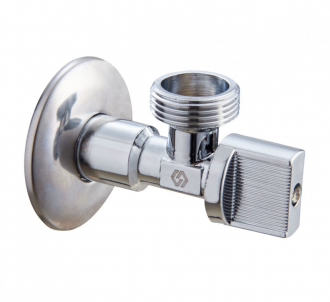 Кран прямой для подкл. сантехнических приборов 1/2*1/2 Китай - Интернет-магазин бытовой техники, вентиляции, гигиенического оборудования Энерготехника, Екатеринбург