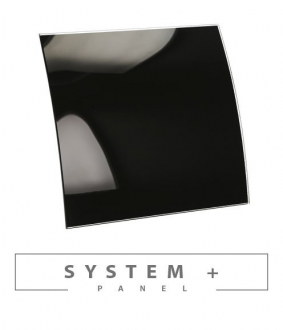 AWENTA SYSTEM+. РEGВ100Р Лицев.панель д/вент-ра и рамки ESCUDO 100,стекло,чёрн.глян. - Интернет-магазин бытовой техники, вентиляции, гигиенического оборудования Энерготехника, Екатеринбург