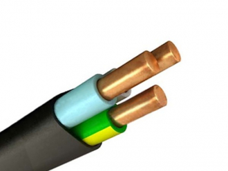 Кабель силовой 3х2.5 кв.мм медный 0,66 кВ с ПВХ изоляцией негорючий круглый (Энергокабель) (Бухта 10 - Интернет-магазин бытовой техники, вентиляции, гигиенического оборудования Энерготехника, Екатеринбург