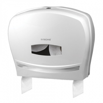 Диспенсер для туалетной бумаги ЛАЙМА PROFESSIONAL (Система T1/T2), большой, белый, ABS-пластик - Интернет-магазин бытовой техники, вентиляции, гигиенического оборудования Энерготехника, Екатеринбург