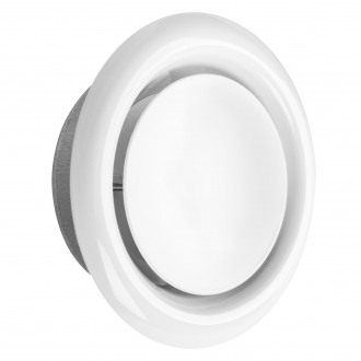 SHUFT.Приточный диффузор металлический E-серии DVS E-P 125 - Интернет-магазин бытовой техники, вентиляции, гигиенического оборудования Энерготехника, Екатеринбург