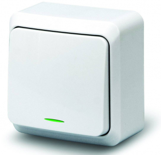 POWERMAN 1162252 Fazenda 7121 Выключатель 1кл инд о/у 10А 250В - Интернет-магазин бытовой техники, вентиляции, гигиенического оборудования Энерготехника, Екатеринбург