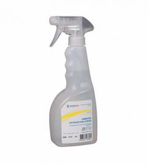 Средство для дезинфекции ХИМИТЕК Антисептик-Спрей, бутылка 0,5л. с триггером/ 18шт в кор - Интернет-магазин бытовой техники, вентиляции, гигиенического оборудования Энерготехника, Екатеринбург