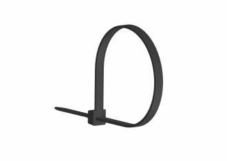 Хомут кабельный полиамид 2,6х200 мм стандартный 6.6 (-40С+85С) черный  (упак.100шт.) - Интернет-магазин бытовой техники, вентиляции, гигиенического оборудования Энерготехника, Екатеринбург