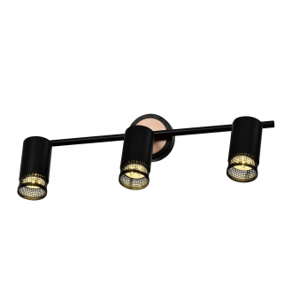 Gerhort.Спот настенный G81055/3wBK+BR BK - Интернет-магазин бытовой техники, вентиляции, гигиенического оборудования Энерготехника, Екатеринбург