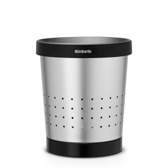 Корзина для бумаг коническая Brabantia (5л) матовый стальной - Интернет-магазин бытовой техники, вентиляции, гигиенического оборудования Энерготехника, Екатеринбург