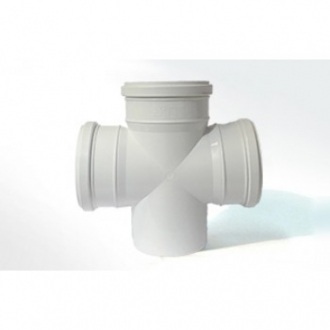 КРЕСТ PP-MD ф110х110/90гр. КОМФОРТ - Интернет-магазин бытовой техники, вентиляции, гигиенического оборудования Энерготехника, Екатеринбург