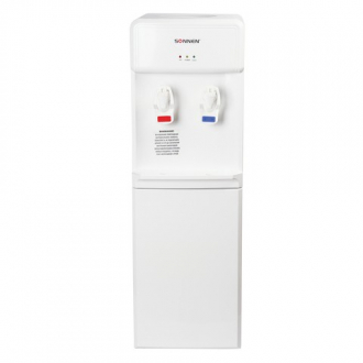 Кулер для воды SONNEN FS-02, напольный, нагрев/компрессорное охлаждение, 2 крана, белый - Интернет-магазин бытовой техники, вентиляции, гигиенического оборудования Энерготехника, Екатеринбург