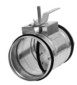 Арктос Клапан воздушный КВК 250М; круглого сечения; резиновое уплотнение; момент вращ.3Нм. - Интернет-магазин бытовой техники, вентиляции, гигиенического оборудования Энерготехника, Екатеринбург