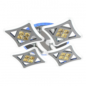 ЭкономСвет.Люстра светодиодная 50556/4CR RGB - Интернет-магазин бытовой техники, вентиляции, гигиенического оборудования Энерготехника, Екатеринбург