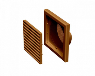 VENTS Решетка МВ 120 Вс коричневый - Интернет-магазин бытовой техники, вентиляции, гигиенического оборудования Энерготехника, Екатеринбург