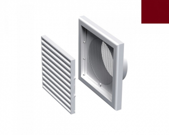 VENTS Решетка МВ 100 Вc красное дерево - Интернет-магазин бытовой техники, вентиляции, гигиенического оборудования Энерготехника, Екатеринбург