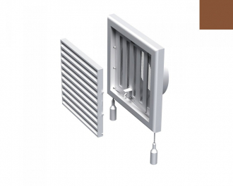 VENTS Решетка МВ 100 Рс коричневый - Интернет-магазин бытовой техники, вентиляции, гигиенического оборудования Энерготехника, Екатеринбург