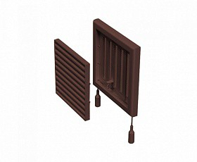 VENTS Решетка МВ 100 ВРс красное дерево - Интернет-магазин бытовой техники, вентиляции, гигиенического оборудования Энерготехника, Екатеринбург