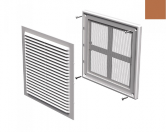 VENTS Решетка МВ 150 с коричневый - Интернет-магазин бытовой техники, вентиляции, гигиенического оборудования Энерготехника, Екатеринбург