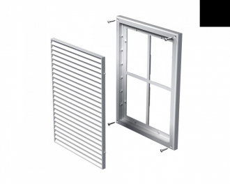 VENTS Решетка МВ 160 с черный - Интернет-магазин бытовой техники, вентиляции, гигиенического оборудования Энерготехника, Екатеринбург