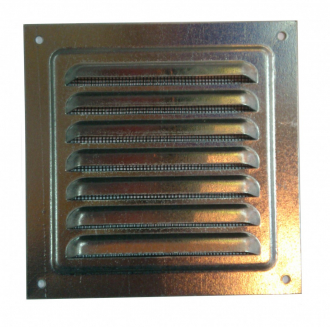 VENTS Решетка металлическая МВМ 150с цинк - Интернет-магазин бытовой техники, вентиляции, гигиенического оборудования Энерготехника, Екатеринбург