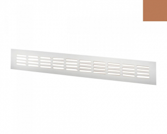 VENTS Решетка металлическая  МВМА 400*80 коричневый - Интернет-магазин бытовой техники, вентиляции, гигиенического оборудования Энерготехника, Екатеринбург