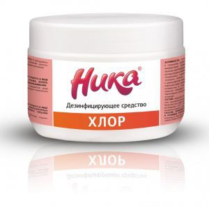 НИКА Средство дезинфицирующее «НИКА – ХЛОР» (таблетки 100 шт.) Банка 0,3 кг - Интернет-магазин бытовой техники, вентиляции, гигиенического оборудования Энерготехника, Екатеринбург