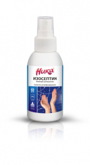 НИКА Средство дезинфицирующее «Ника-Изосептик» Фл. 0,1 л с распылителем - Интернет-магазин бытовой техники, вентиляции, гигиенического оборудования Энерготехника, Екатеринбург