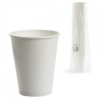 Одноразовые стаканы ФОРМАЦИЯ 50шт бумажные однослойные 300мл белые для холодного/горячего - Интернет-магазин бытовой техники, вентиляции, гигиенического оборудования Энерготехника, Екатеринбург
