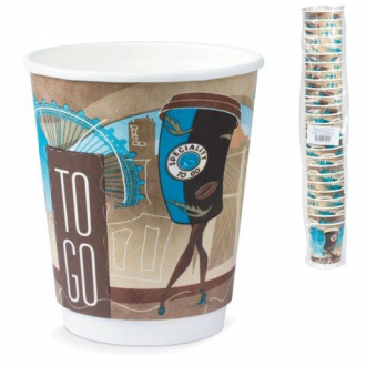 Одноразовые стаканы "Хухтамаки" 26шт бумажные двухслойные 200мл цветная печать для хол/горяч - Интернет-магазин бытовой техники, вентиляции, гигиенического оборудования Энерготехника, Екатеринбург