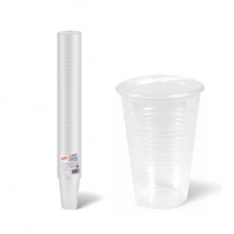 Одноразовые стаканы ЛАЙМА 100шт пластиковые 0,2л прозрачные холодное/горячее - Интернет-магазин бытовой техники, вентиляции, гигиенического оборудования Энерготехника, Екатеринбург