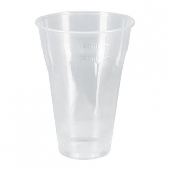 Одноразовый стакан 330-400мл 1шт полипропилен прозрачный для холодного/горячего - Интернет-магазин бытовой техники, вентиляции, гигиенического оборудования Энерготехника, Екатеринбург