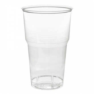 Одноразовый стакан 500мл 1шт полипропилен прозрачный для холодного/горячего - Интернет-магазин бытовой техники, вентиляции, гигиенического оборудования Энерготехника, Екатеринбург