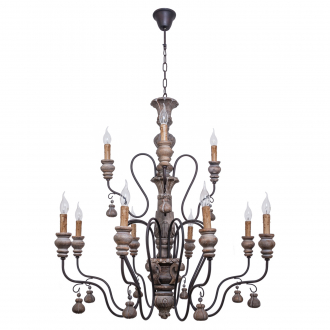 BenCrezo Светильник с деревом B71038/8+4PAINTING - Интернет-магазин бытовой техники, вентиляции, гигиенического оборудования Энерготехника, Екатеринбург