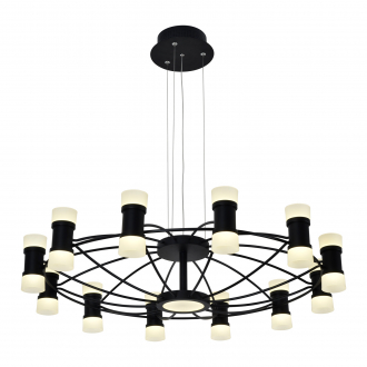 Gerhort Подвесная светодиодная люстра G61259/12BK - Интернет-магазин бытовой техники, вентиляции, гигиенического оборудования Энерготехника, Екатеринбург