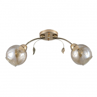 ЭкономСвет Люстра классическая 12156/2FG AMB - Интернет-магазин бытовой техники, вентиляции, гигиенического оборудования Энерготехника, Екатеринбург