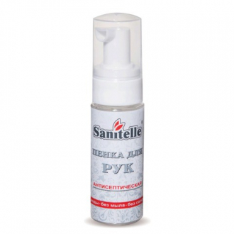 Пенка для рук антисептическая, 42 мл, SANITELLE (Санитель), с витамином Е - Интернет-магазин бытовой техники, вентиляции, гигиенического оборудования Энерготехника, Екатеринбург