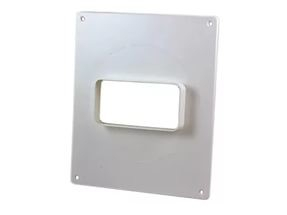 Эра Площадка торцевая пластиковая 150х150 фланец 55х110 511 ПТП - Интернет-магазин бытовой техники, вентиляции, гигиенического оборудования Энерготехника, Екатеринбург