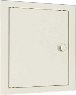 Люк-дверца ревизионный с ручкой  с фланцем ЭРА Л 1515 Р ivory - Интернет-магазин бытовой техники, вентиляции, гигиенического оборудования Энерготехника, Екатеринбург