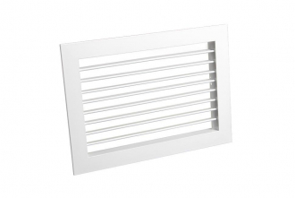 Решетка настенная АМН 200*200; однорядная алюминиевая; индивид. регулир. жалюзи.  Арктос - Интернет-магазин бытовой техники, вентиляции, гигиенического оборудования Энерготехника, Екатеринбург