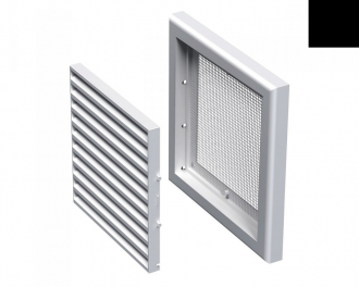 VENTS Решетка МВ 100 с черный - Интернет-магазин бытовой техники, вентиляции, гигиенического оборудования Энерготехника, Екатеринбург