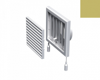 VENTS Решетка МВ 100 ВРс бежевый - Интернет-магазин бытовой техники, вентиляции, гигиенического оборудования Энерготехника, Екатеринбург