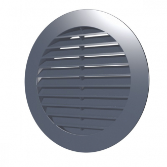 Эра Решетка наружная вентиляционная круглая D200 с фланцем D160, ASA-пластик 16 РКН светло серая - Интернет-магазин бытовой техники, вентиляции, гигиенического оборудования Энерготехника, Екатеринбург