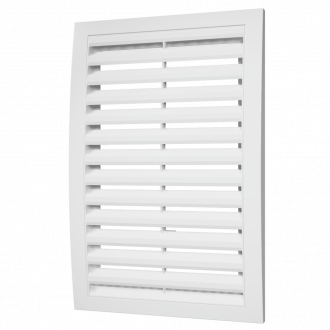 Эра Решетка вентиляционная наружная, разъемная 180х250, ASA-пластик 1825 РРН - Интернет-магазин бытовой техники, вентиляции, гигиенического оборудования Энерготехника, Екатеринбург