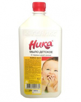 НИКА Мыло жидкое детское Ника  «С первых дней жизни» Фл. 1 л с дозатором - Интернет-магазин бытовой техники, вентиляции, гигиенического оборудования Энерготехника, Екатеринбург